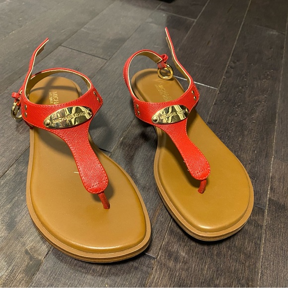 Melanie Thong Sandals Michael Kors Red - Picture 3 of 3